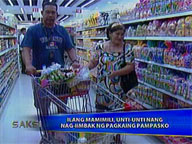 Saksi:  Buyers start stocking on Christmas food