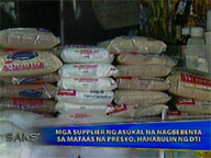 <b>Saksi:</b> Supermarket owners fear depletion of sugar supply