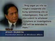 <b>Saksi: </b>Ampatuan family vows they will face investigators