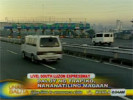 Metro Manila traffic flow remains light