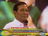 Personalities from politics, showbiz grace Binay's birthday