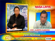 Interview with LTFRB chair Suansing on fare hike
