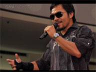 <b>GMANews.TV</b> coverage of Manny Pacquiao's motorcade