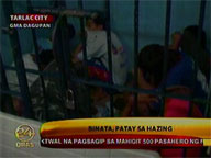 Teenager killed in Tarlac hazing