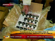 Comelec inspects China PCOS factory for 2010 automated elections