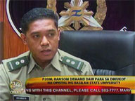 P20M ransom asked for freedom of kidnapped Basilan college official