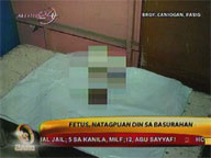 Fetus found in Quezon City trash can