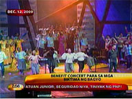 Benefit concert held in UP for typhoon victims