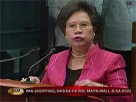Sen. Miriam Santiago says she's receiving death threats