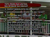 Province-bound passengers flock to Batangas port