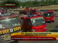 BFP holds motorcade to remind public of fire protection measures