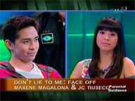 <b> Showbiz Central: </b> Maxene Magalona, JC Tiuseco in 'Don't Lie   to Me'