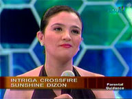 <b> Showbiz Central: </b> Sunshine Dizon in 'Intriga Crossfire'