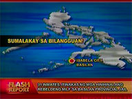 2 die, 31 flee as armed men storm Basilan jail
