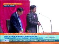   QTV:  Pimentel seeks daily report, wide media coverage of martial law in Maguindanao