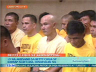  QTV:  Court convicts 19 in Betty Chua-Sy kidnap-slay case