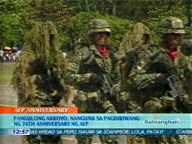  QTV:  Arroyo leads AFP 74th anniversary rites