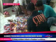 <b>QTV: </b>Banned fireworks and firecrackers seized