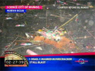  QTV:  1 dead, 1 injured in firecracker stall blast
