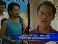 <b>Saksi: </b>Architect Adonis Simpao is LP's answer to Gloria Arroyo