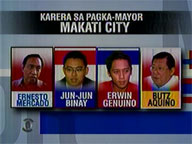  Saksi:  Junjun Binay, Ernie Mercado, Butz Aquino to vie for Makati mayoralty race