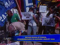  Saksi:  Bayan Muna, PAHRA to Congress: Junk PP1959!