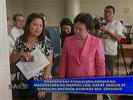 <b>Saksi: </b>Miriam: 'Arroyo pro-martial law advisers should be shot and buried with backhoe'