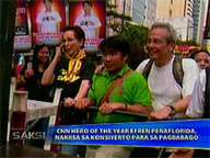   Saksi:   CNN hero Efren Penaflorida joins concert for change