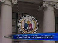  Saksi:  SC orders Comelec to resume voters registration