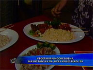  Saksi:  Vegetarian noche buena: nutritious and cholesterol-free
