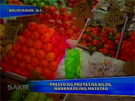 Saksi:  Prices of round fruits remain steady