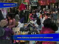  Saksi:  Tourists flock to Baguio City for the holidays
