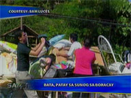  Saksi:  Boracay fire claims life of child