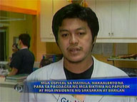  Saksi:  Manila hospitals on alert for victims of firecrackers, shooting and stabbing incidents
