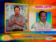 DOH Sec. Francisco Duque III warns vs various ailments during cold season