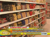 DTI issues suggested retail price of noche buena items