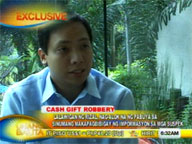 Rizal province dangles cash reward for info on 'cash gift' robbery