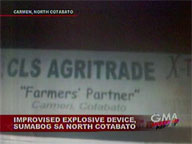 Improvised explosive device explodes in North Cotabato