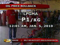 LPGMA to rollback prices by P1/kg Tuesday