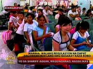 Hundreds of returning vacationers stranded in Batangas Port