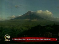 Phivolcs conducts aerial survey of Mayon Volcano