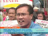  QTV:  Transport groups rally vs RFID program
