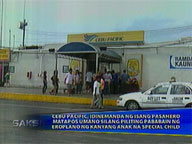 <b>Saksi: </b>Passenger complains vs Cebu Pacific after she and special child are 'forcibly deplaned'