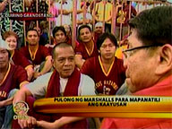 Marshalls meet to keep order at Quirino Grandstand