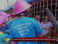 Tension mars demolition of illegal stalls along Commonwealth Avenue