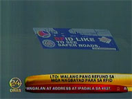 LTO says it has no budget for RFID refund