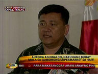 Aurora Aguinaldo pulled out alive from collapsed Haiti supermart