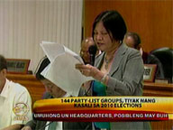 Comelec assures participation of 144 partylist groups in May polls