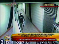 Suspected 'salisi gang' operation caught on CCTV