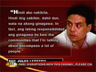 Rep. Ledesma unable to get December salary due to frequent absences